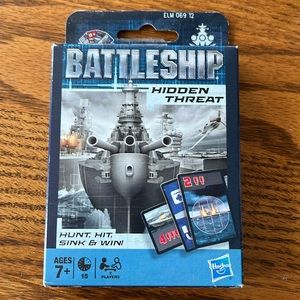 Battleship Hidden Threat card game.